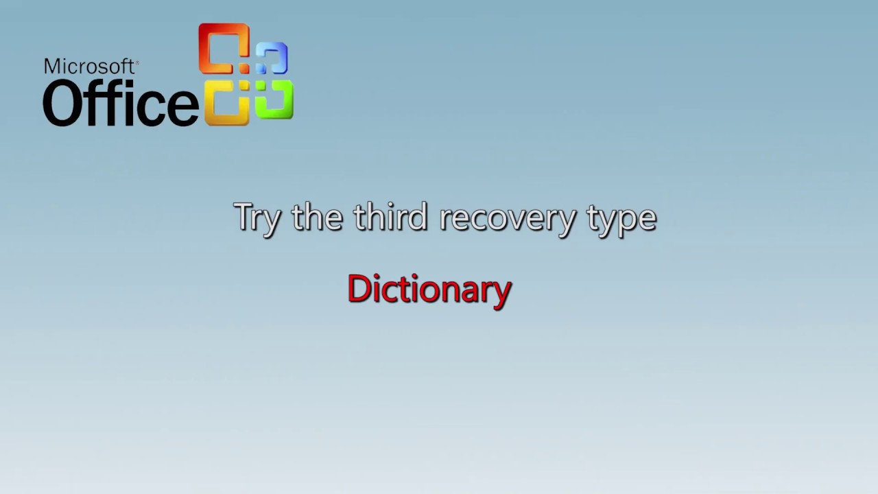 Office Password Recovery Software-- How to Get Back the Lost Office Password