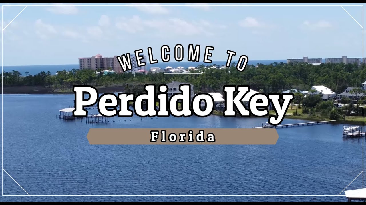 Beautiful Summer Day over Perdido Key - Drone
