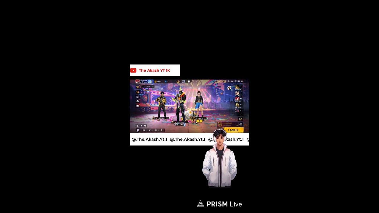 Live streaming of  THE AKASH TY  1K