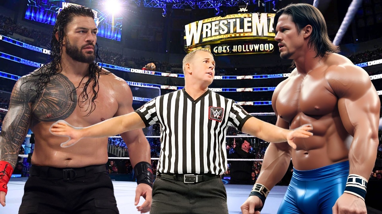 WWE 2K25 - Roman Reigns vs AJ Styles - FULL MATCH | WWE Feb. 27, 2026