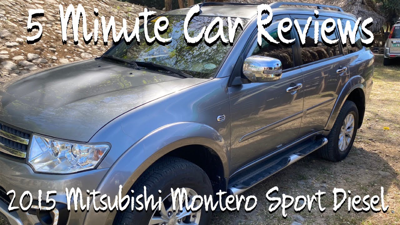 5 Minute Car Reviews: 2015 Mitsubishi Montero Diesel (My Philippine Vacation)