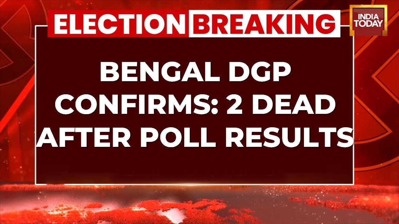 Bengal Post-Election Violence: DGP Confirms Two Deaths, Hundreds Arrested Amid CRPF Deployment