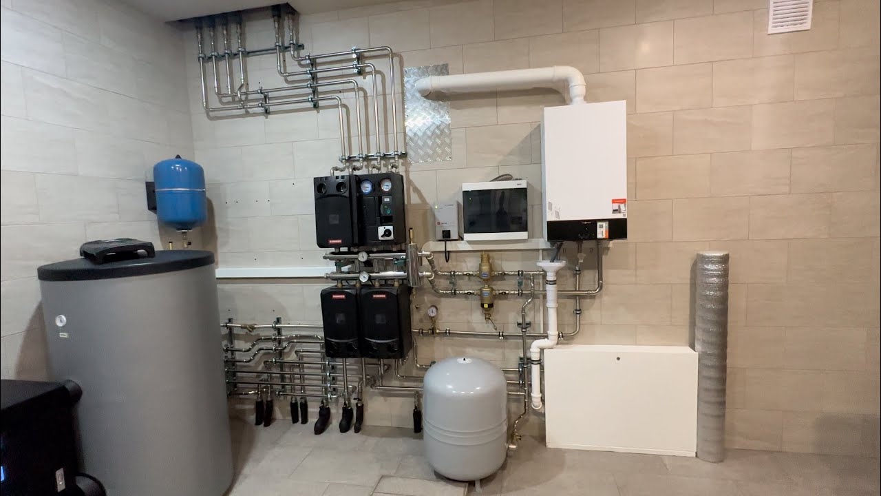 Viessmann Vitodens 100-W. Котельная на пропан-бутане.
