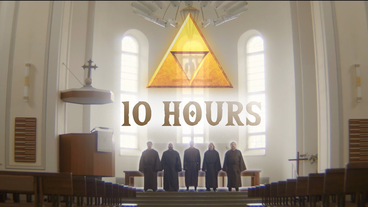 10 hours of Gregorian Monks singing Temple of Time in a Real Chapel (by Munx Gregoriana)