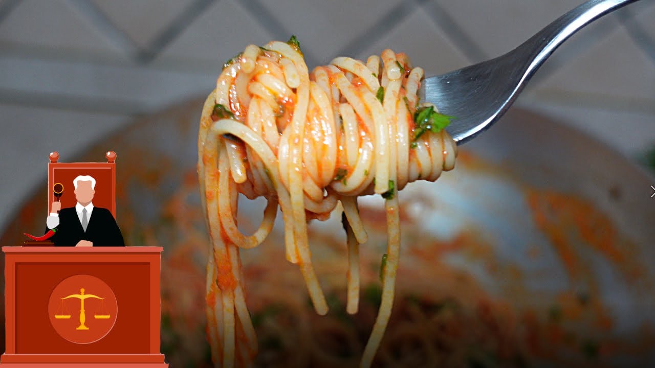 Spaghetti alla Corte D' Assise , Ricetta Calabrese nata 64 anni fa