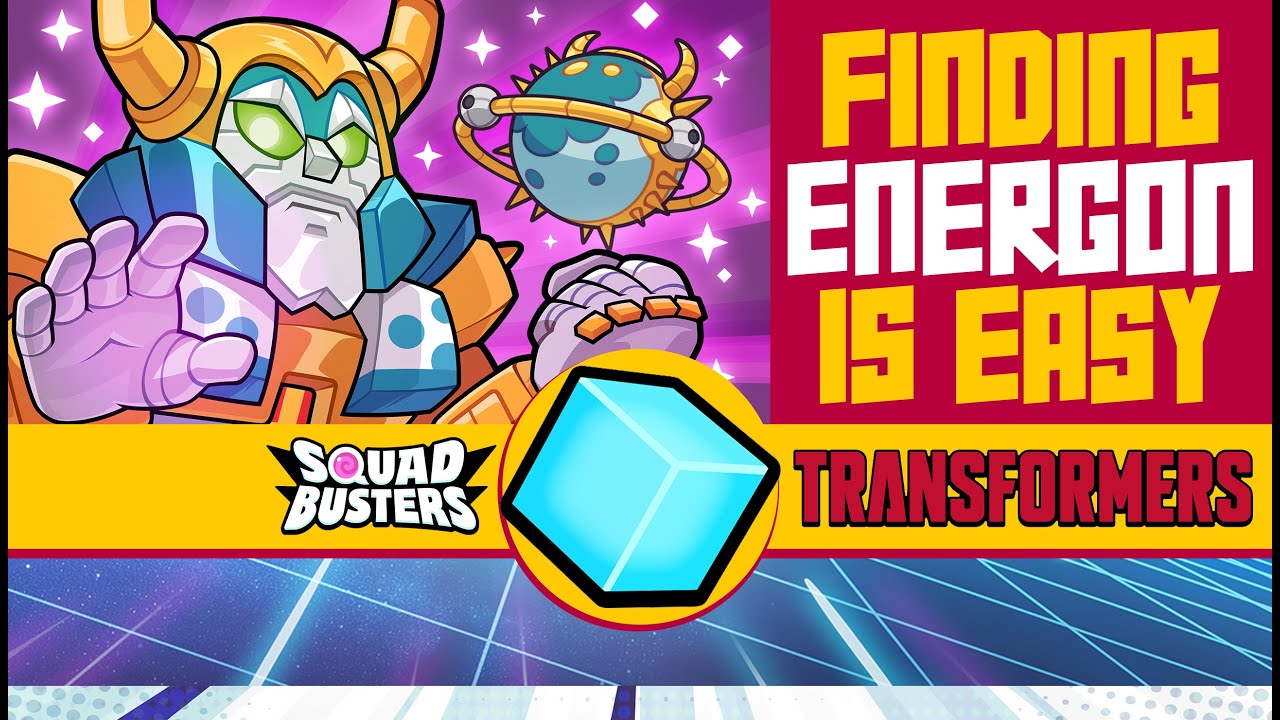 Finding ENERGON is so EASY ! #squadbuster #supercell #transformers #megatron #optimusprime #sonic