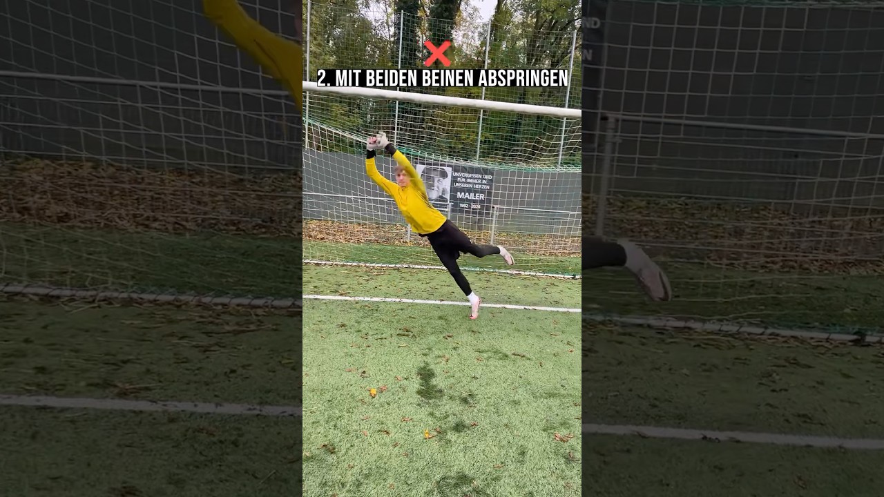 5 Tipps f&uuml;r Torh&uuml;ter 🧤⚽️ #fussball #fussballer #training #torwart #torh&uuml;tertraining