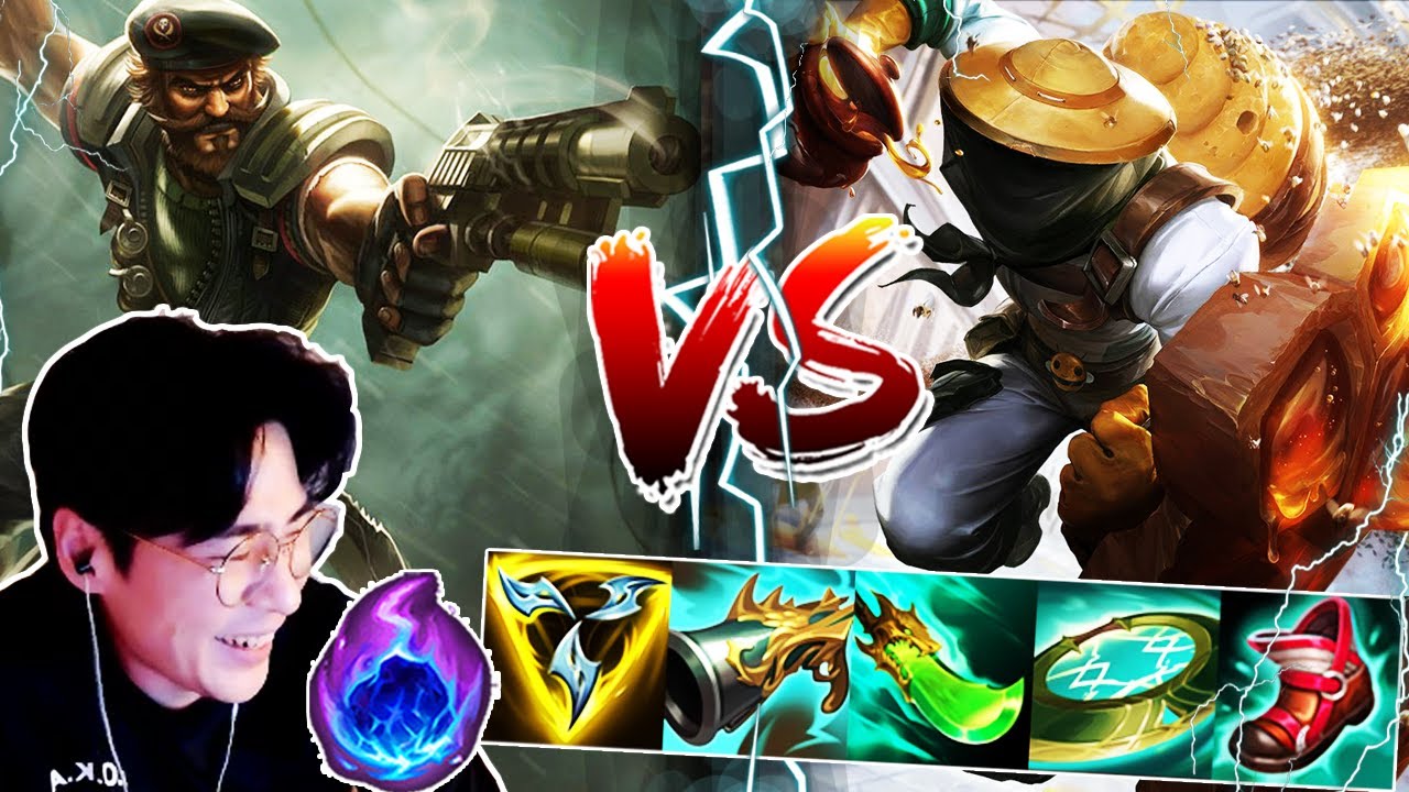 TOP GYULASS Gangplank Vs Singed Top - Korea Grandmaster