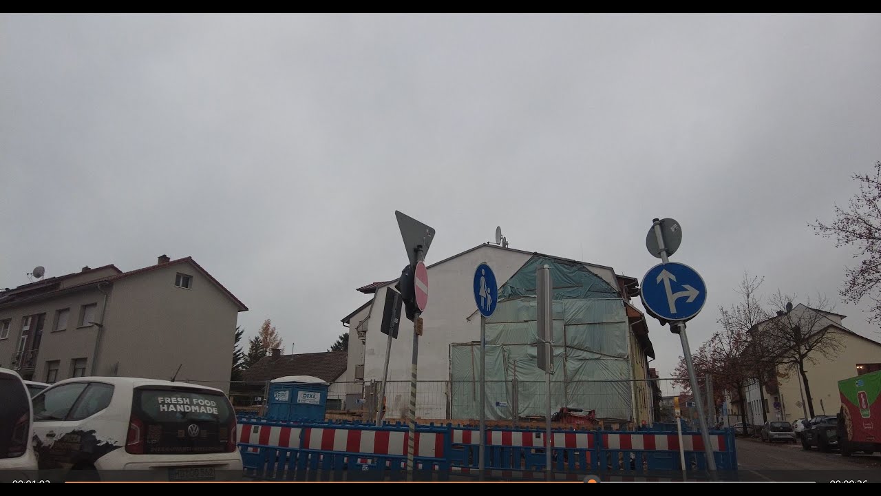 2023-11-18- Wiesloch ein Sommeralbtraum Teil  5  - Baustellen  Schwetzinger Strasse