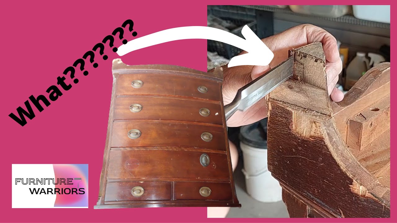 Extreme Makeover of a Drexel Chest of Drawers | Furniture Flipping