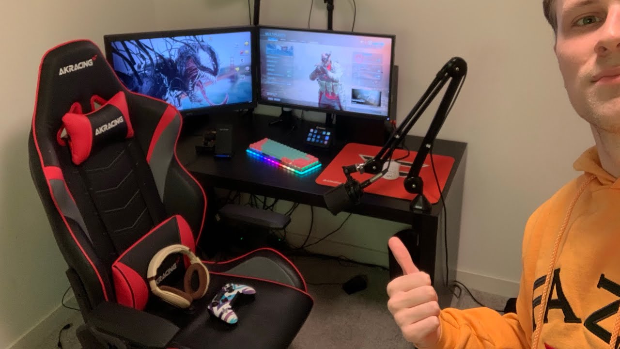 FaZe Dirty NEW Gaming Setup Tour