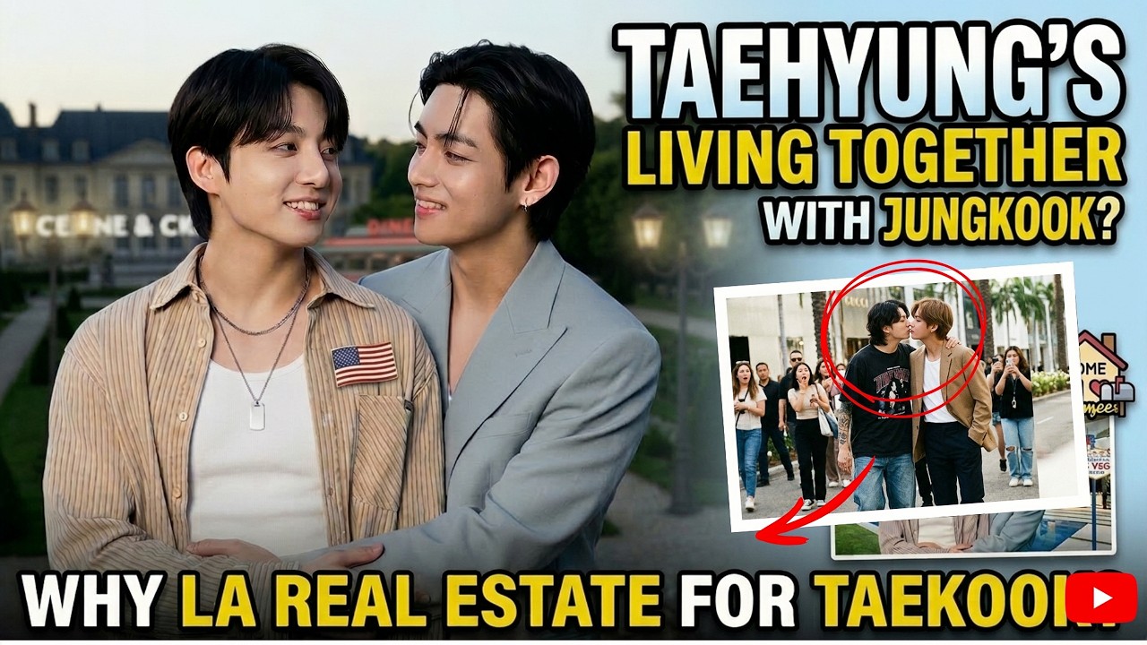 TAEHYUNG's Dream House in LOS ANGELES With JUNGKOOK ? 🇺🇸