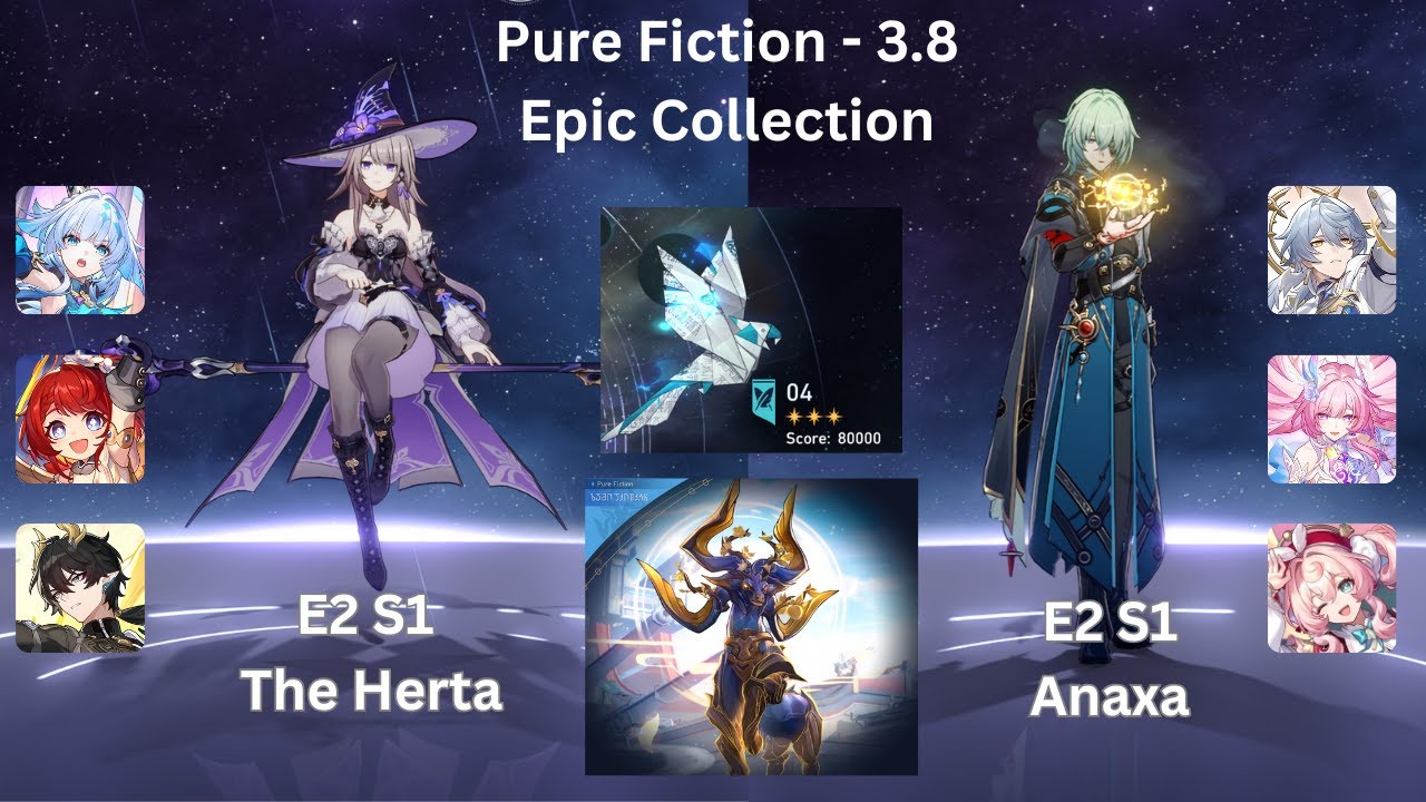 Pure Fiction 3.8 Full Clear - E2S1 Anaxa & The Herta