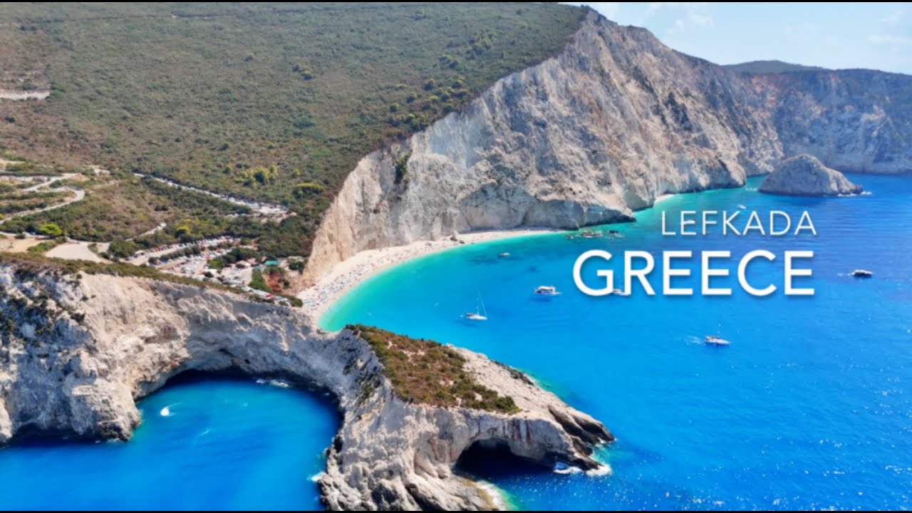 Lefkada, Greece - 4K Drone Video