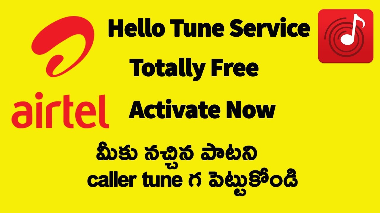 How to Set Free Caller Tune On Airtel Sim in Telugu | Airtel Free Hello Tunes 2019