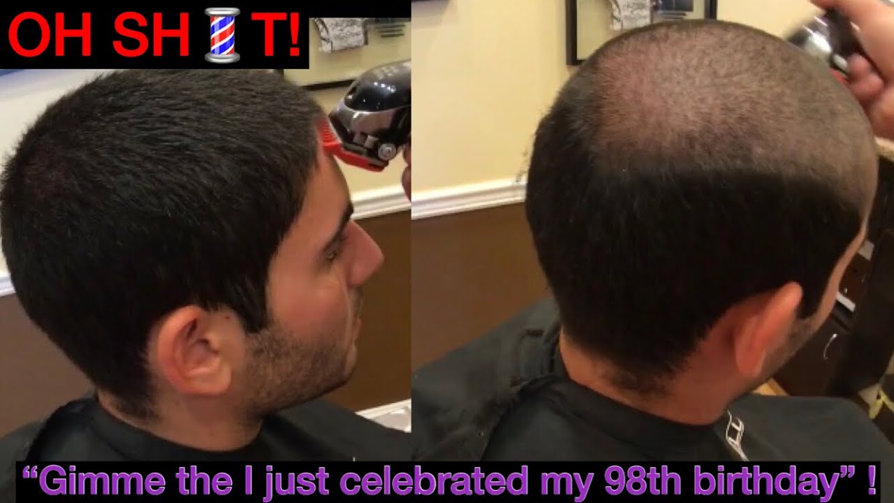 #1 buzz with neck taper HOW TO HAIRCUT