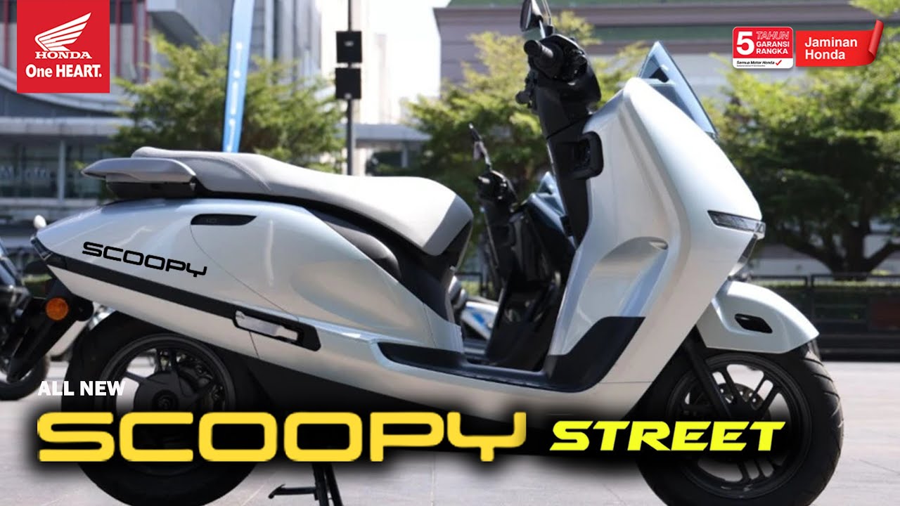 KEREN 🔥 AKHIRNYA NEW HONDA SCOOPY STREET MELUNCUR | DESAINNYA LEBIH MAXI | UC3