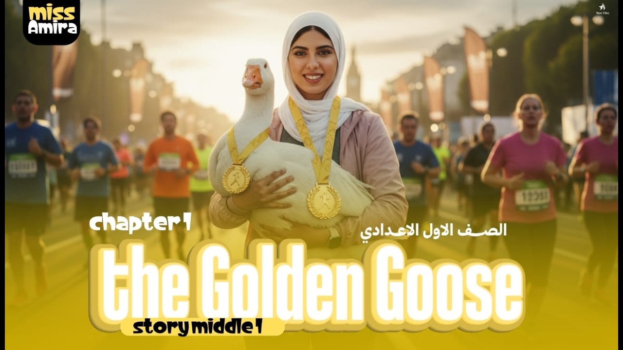 الفصل الاول قصه الصف الاول الاعدادى the golden goose story chapter 1 hello