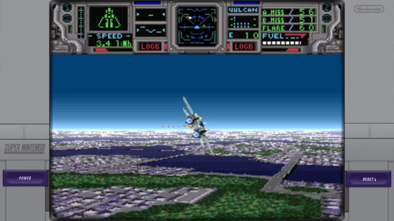 Lock On (Super Nintendo - Vic Tokai - 1993)