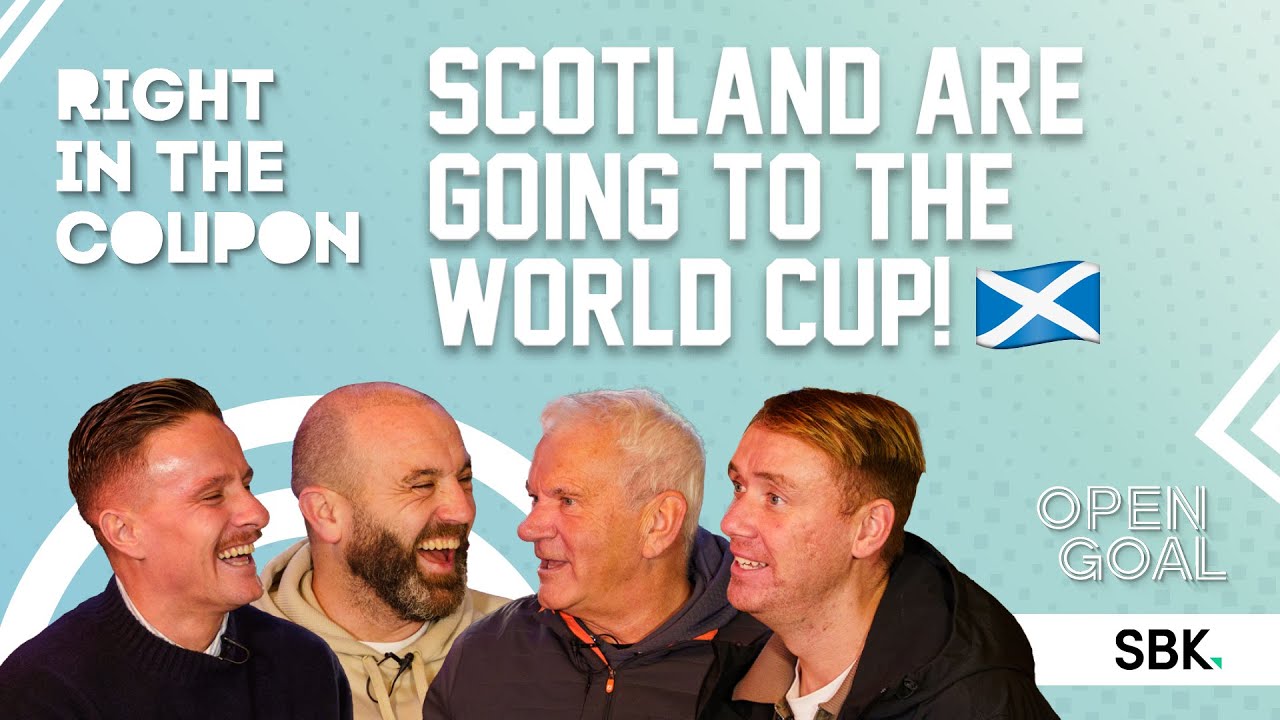 🏴󠁧󠁢󠁳󠁣󠁴󠁿 SCOTLAND ARE GOING TO THE WORLD CUP! | Right In The Coupon