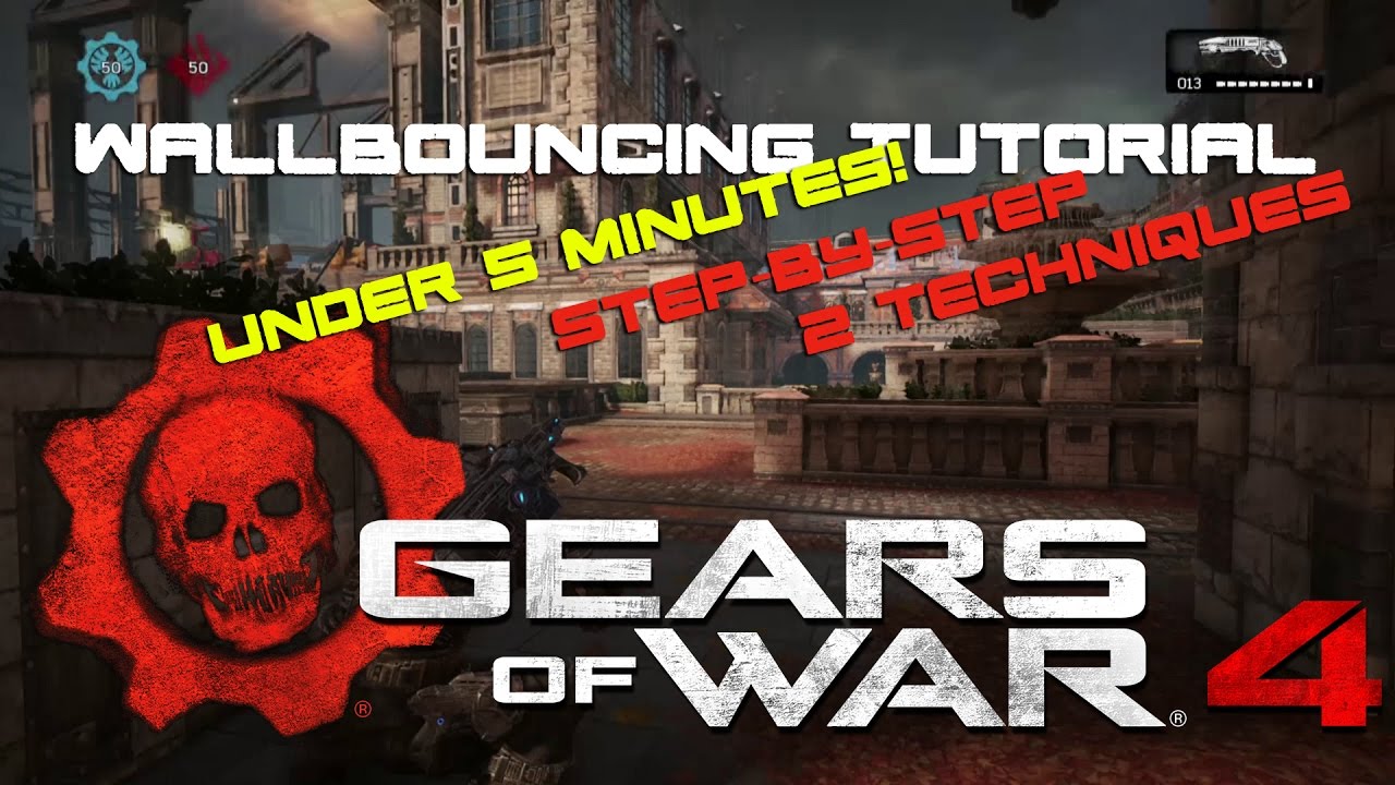 Gears of War 4 - A Simple 5 Minute Wallbounce Tutorial!