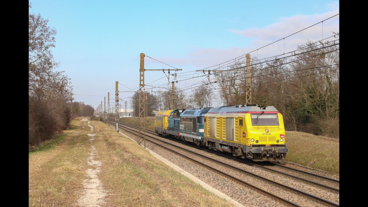 Les trains d'une journée sur la PLM Dijon - Lyon 2/2
