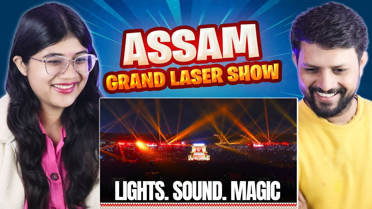 PM Modi Enjoys Assam’s Stunning Laser Show | Bagurumba Dwhou 2026 Reaction 🔥