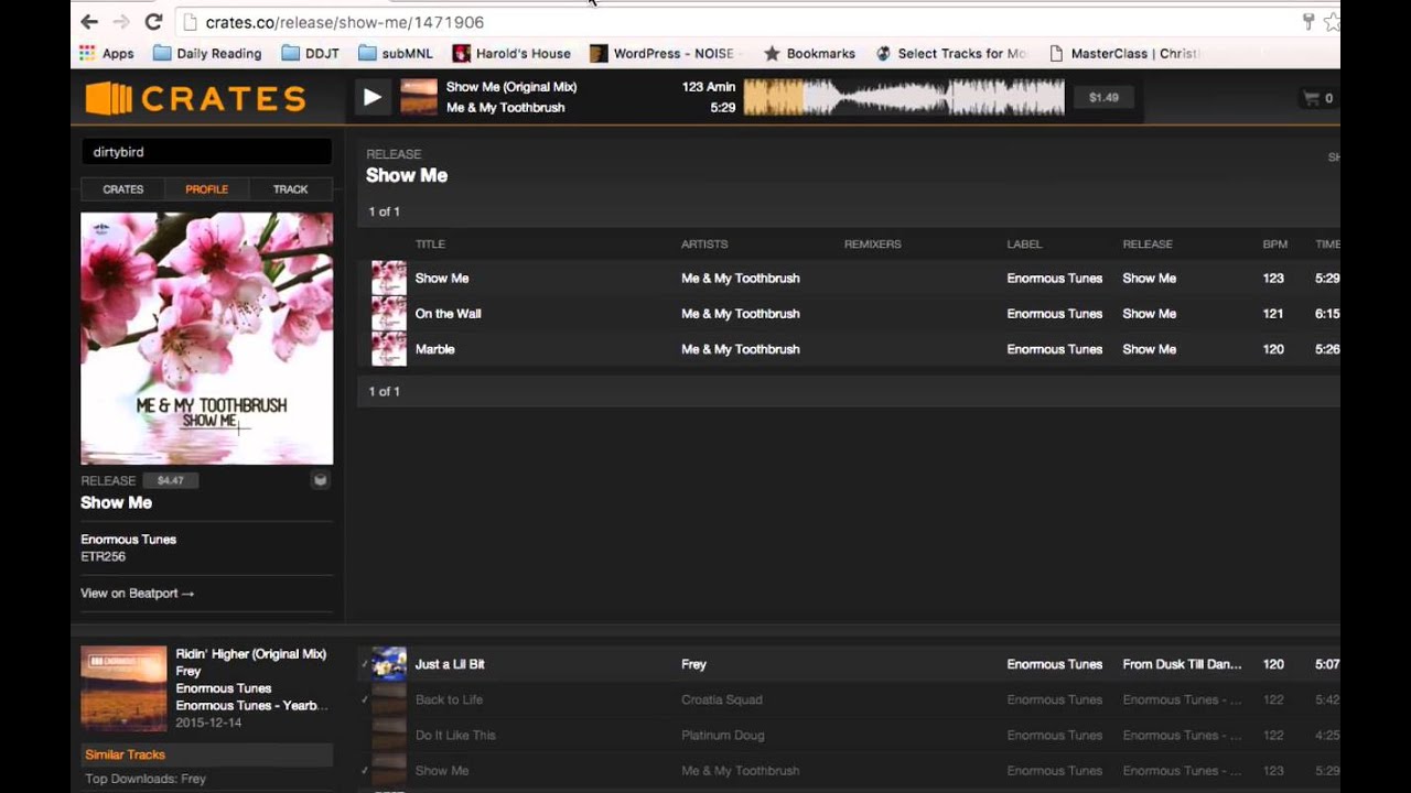 Crates Browser For Beatport Talkthrough Video