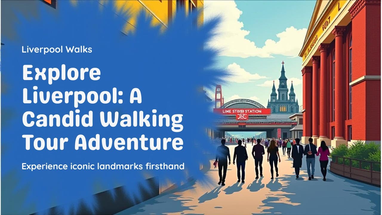Liverpool Walking Tour 4K | Lime Street, Albert Dock & Liverpool ONE | 1 Hour City Walk