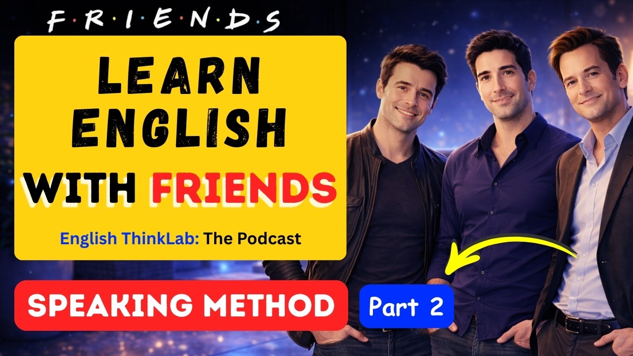 Learn English with Friends (Part 2) | English Training | Speaking Practice & Training | Shadowing