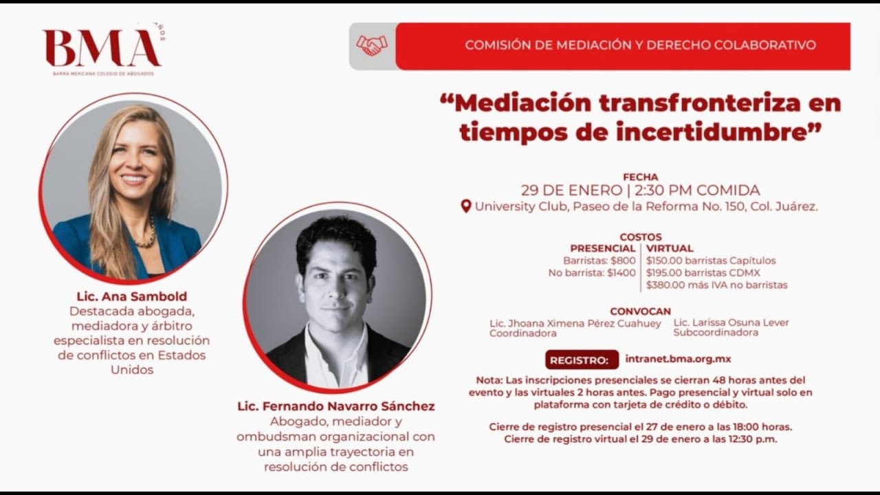 Mediación transfronteriza en tiempos de incertidumbre