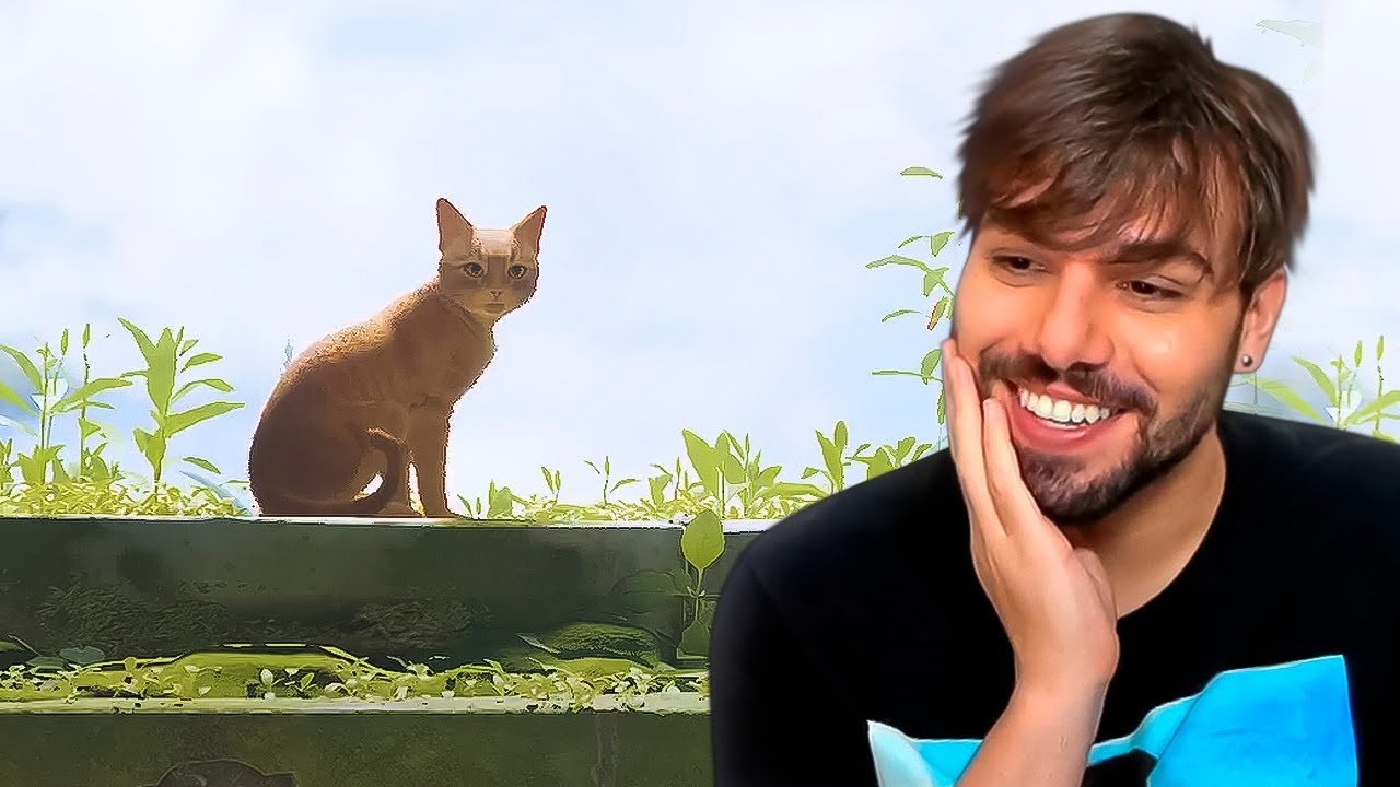 Quase chorei com o final do jogo do gatinho - Stray