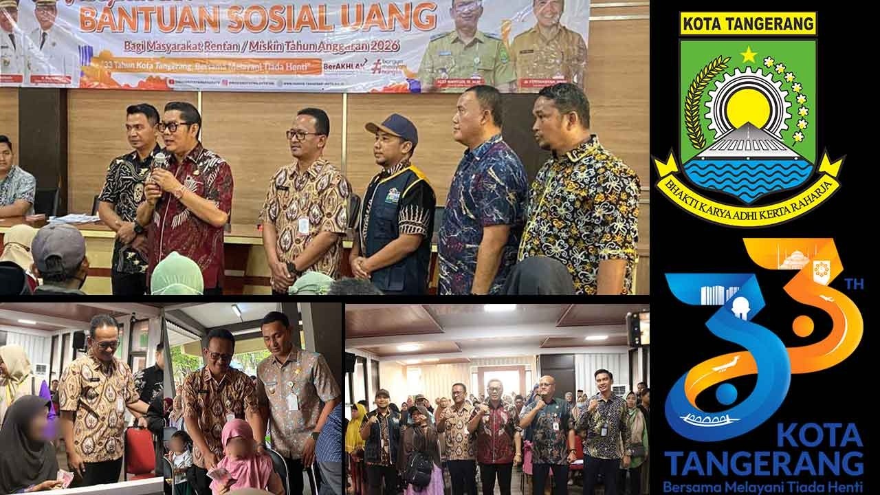 INDOTV | HUT Kota Tangerang Ke-33, Dinsos Realisasikan 3 Program Unggulan