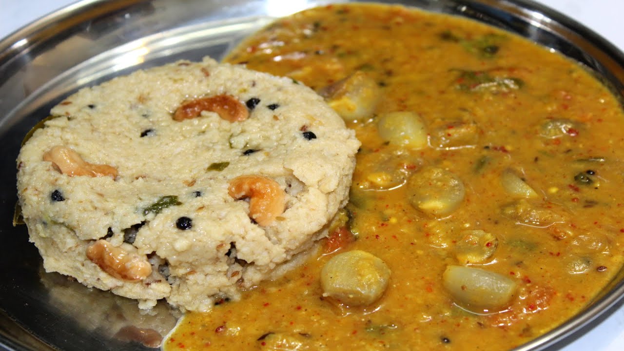 சாமை பொங்கல் | Samai Pongal Recipe In Tamil | Samai Recipes | Pongal Sambar | Millet Pongal