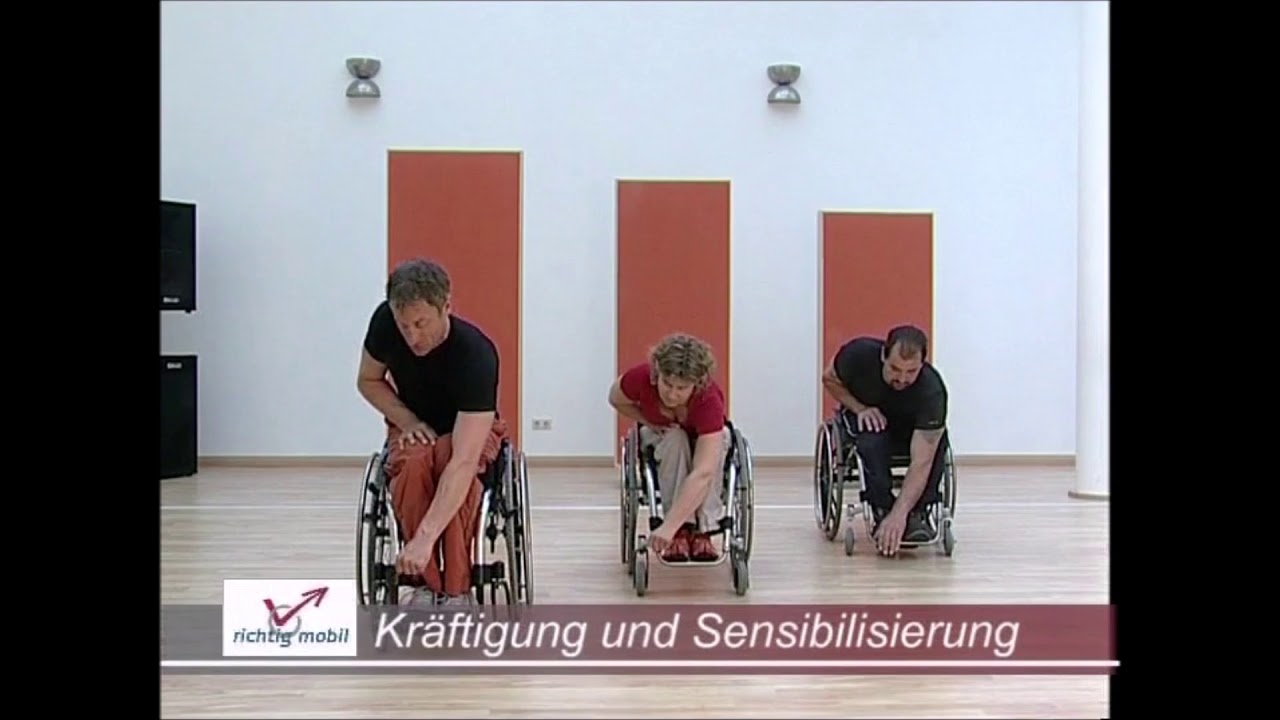 Funktionelle Oberkörpergynastik für Rollstuhlfahrer*innen - Teil 3: Kräftigung und Sensibilisierung