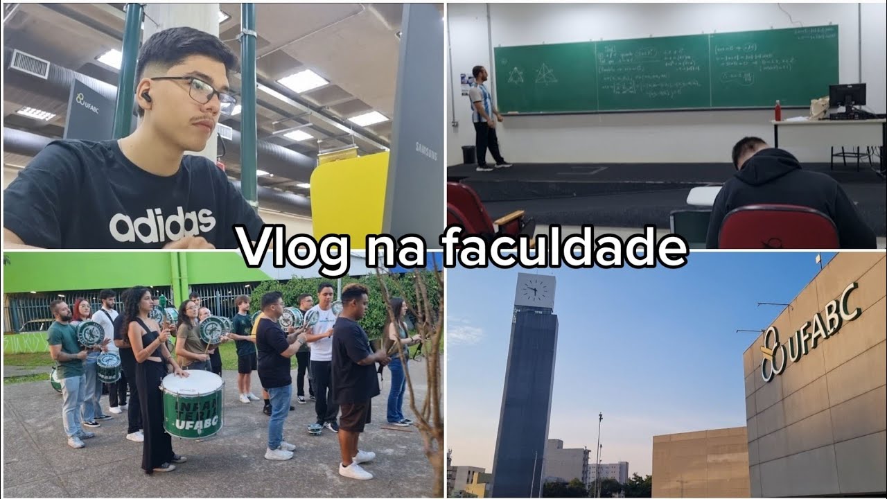 Weekly Vlog | rotina na faculdade - UFABC