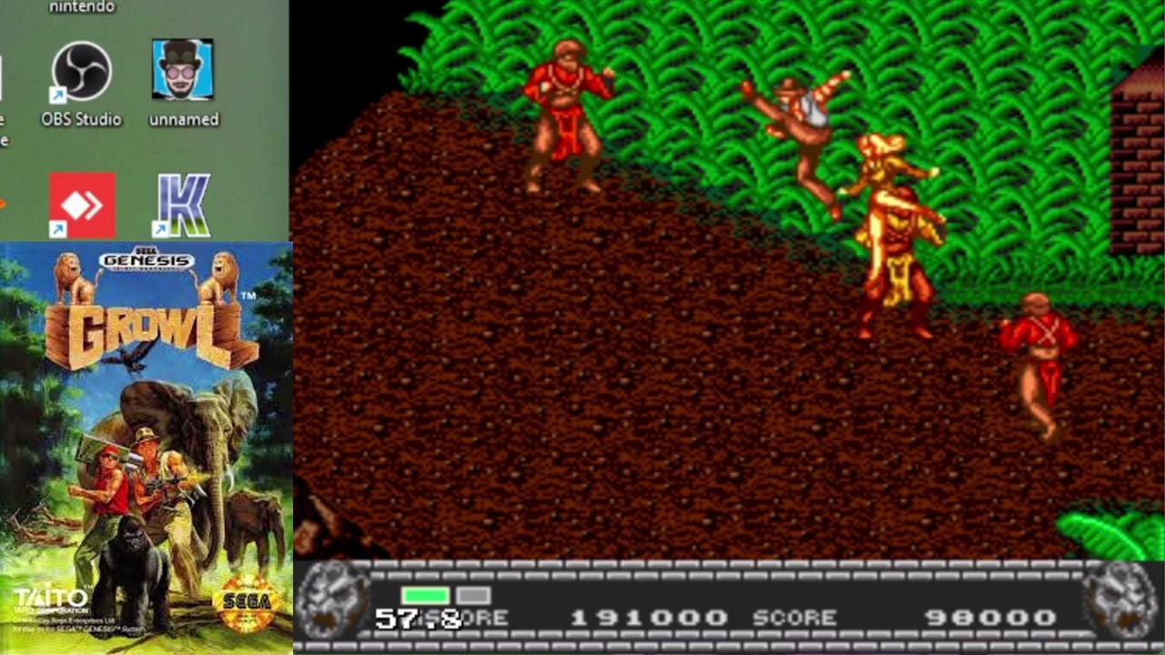 GROWL - MEGA DRIVE - FINALMENTE O FINAL VERDADEIRO.