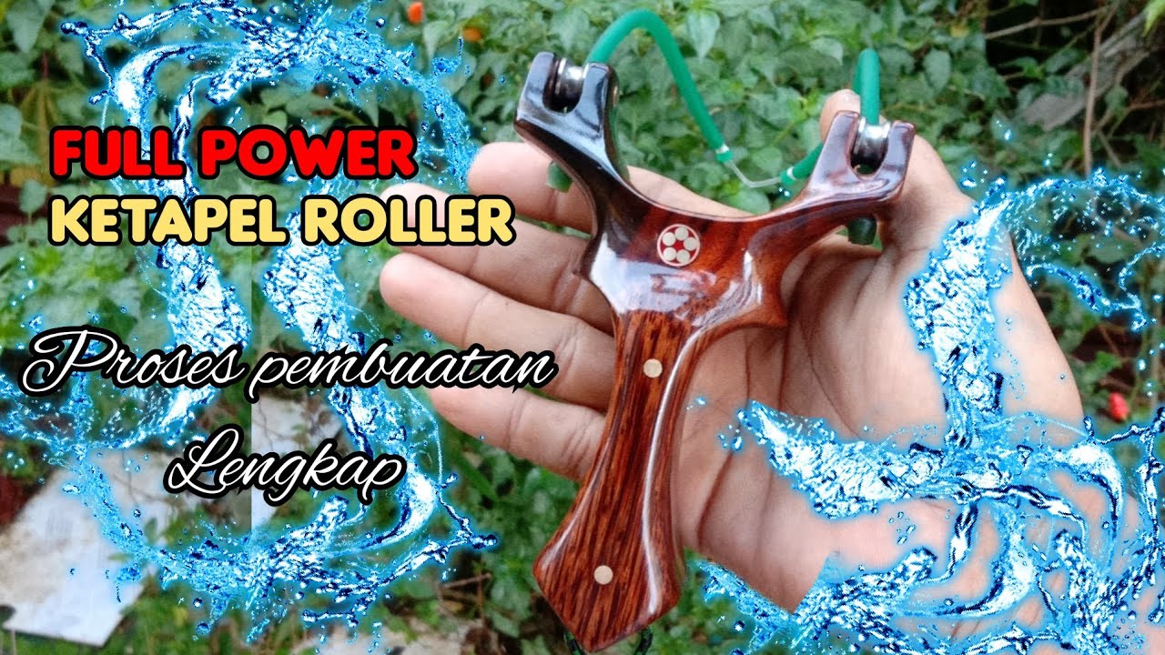 Cara membuat ketapel roller