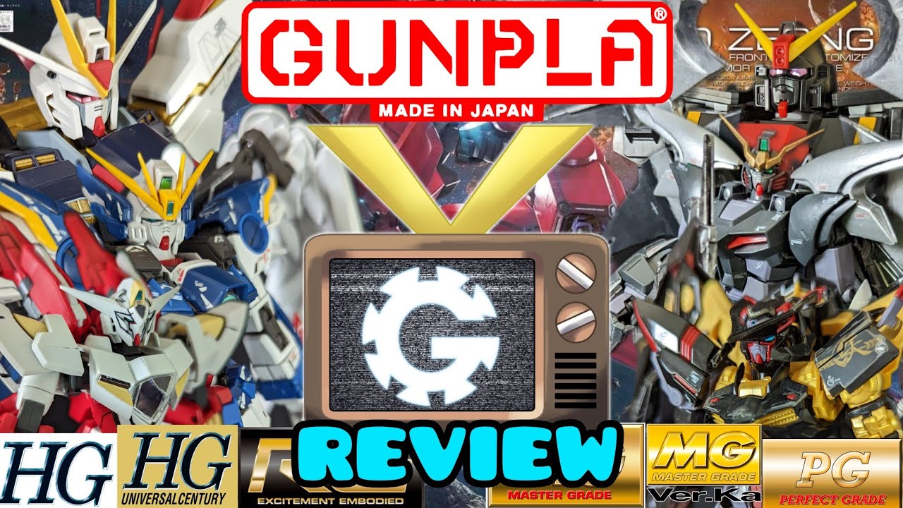 Объяснение классов Gundam / Сравнение классов HG / RG / MG / PG / Gundam / Классы BANDAI / GUNPLA