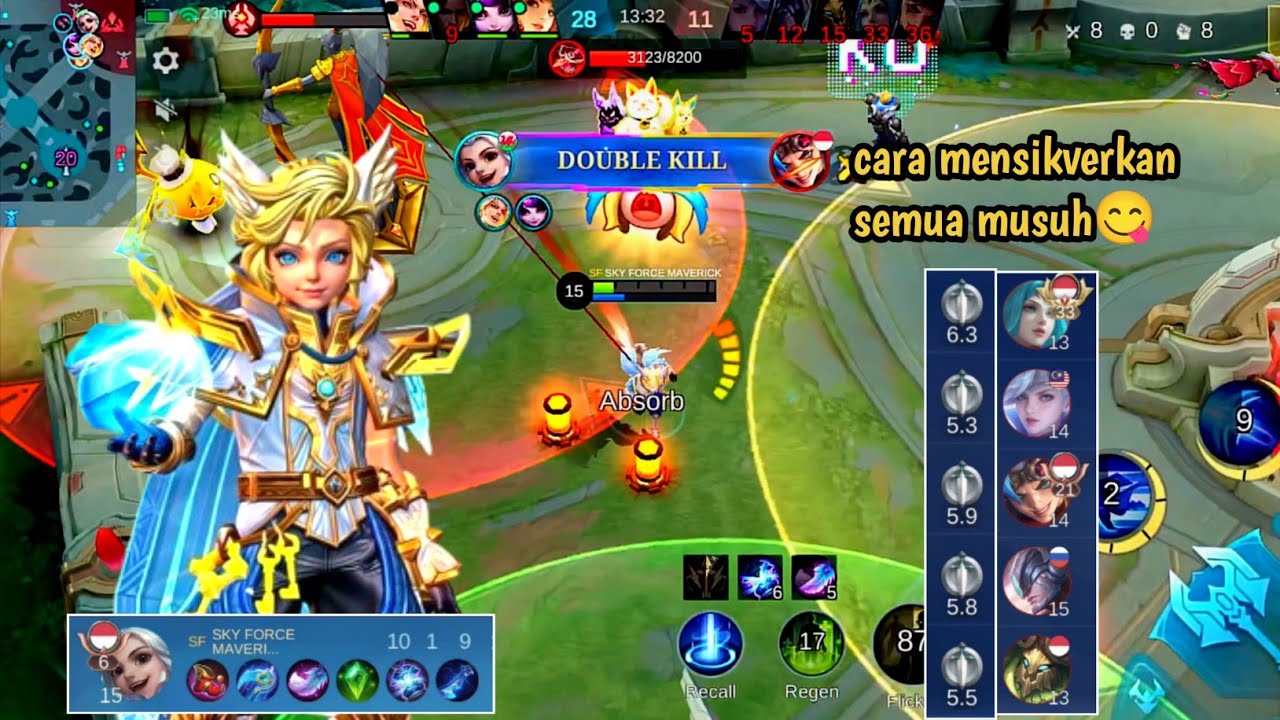 SOLO RANK!!CARA BIAR MUSUH TAKUT SAMA KITA🔥//HAVE FUN//ENJOY IN GAME😎#harith #mlbb #shorts #moonton 