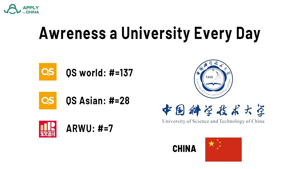 Discover Daily｜University of Science and Technology of China｜QS Asian #28