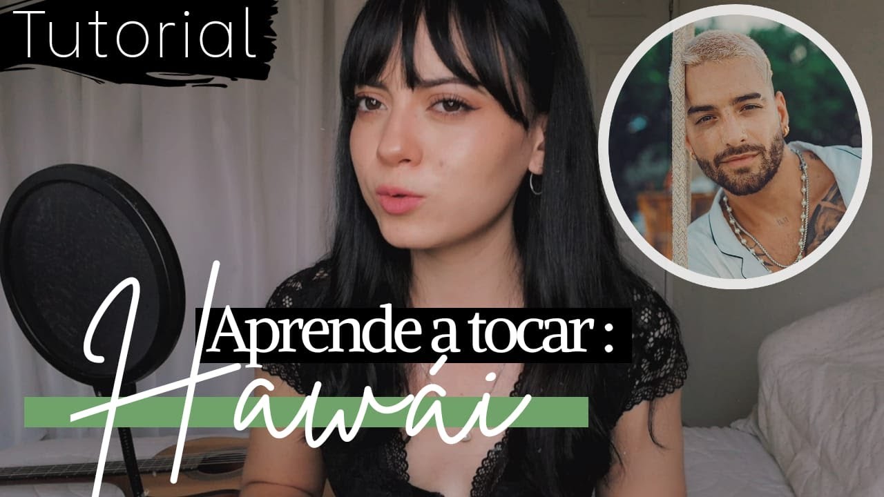 Hawái - Maluma | Tutorial guitarra
