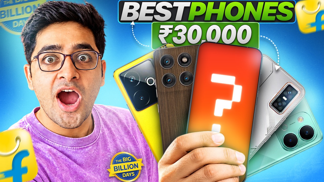 Flipkart BBD 2026: Best 30K Phones Ranked &ndash; Specs, Expected Prices & Deals