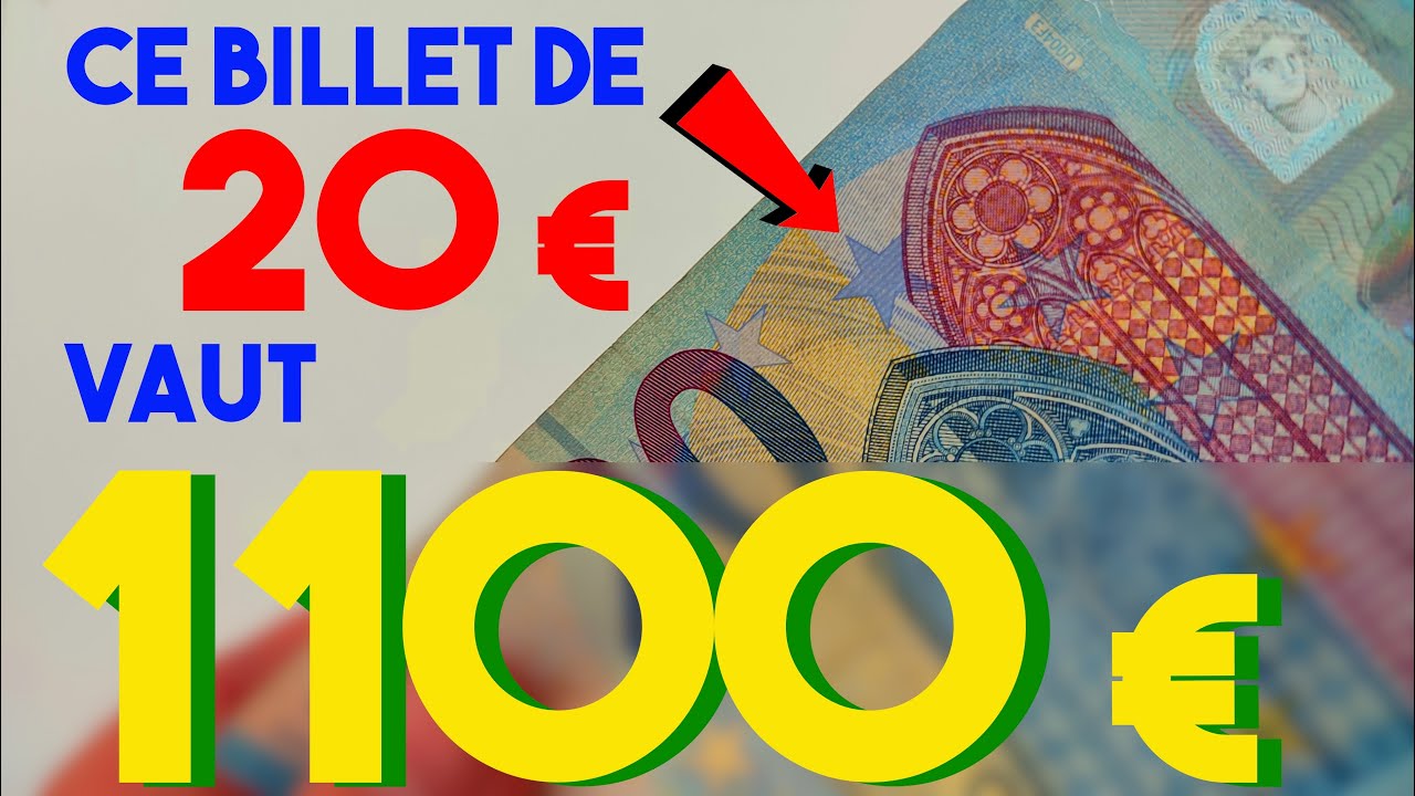 CE BILLET DE 20&euro; VAUT 1100&euro; ! VERIFIEZ VOS PORTES MONNAIES !
