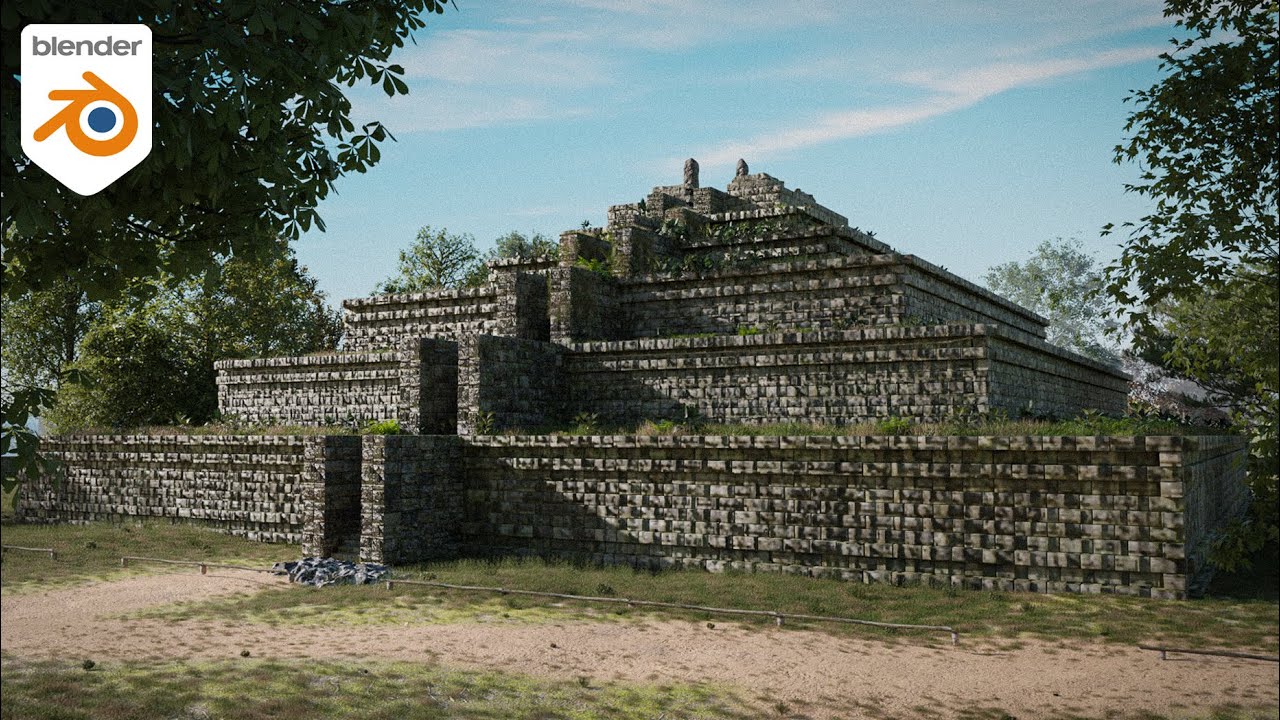 How to Make Realistic Ancient Ruins in Blender - Tutorial