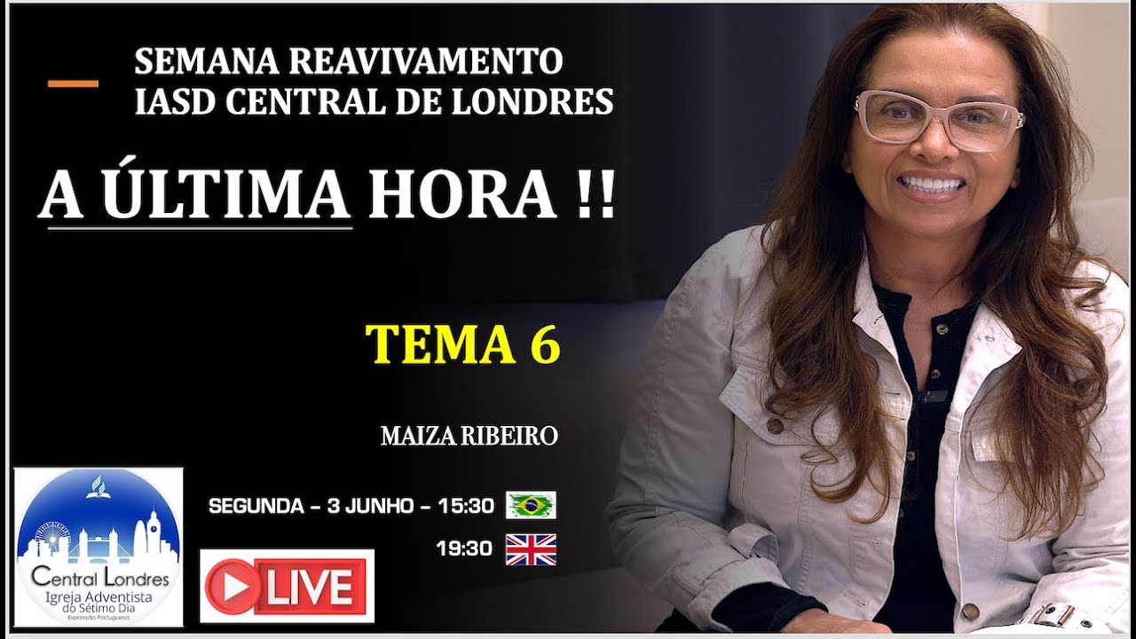 TEMA  6 - A ÚLTIMA HORA   - CHUVA SERÔDIA   / LONDRES  - INGLATERRA  - QUINTA - FEIRA