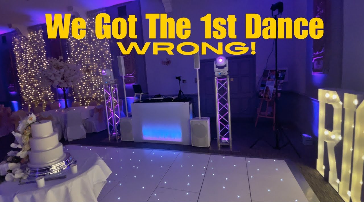 DJ GIG LOG | WE GOT THE FIRST DANCE WRONG!