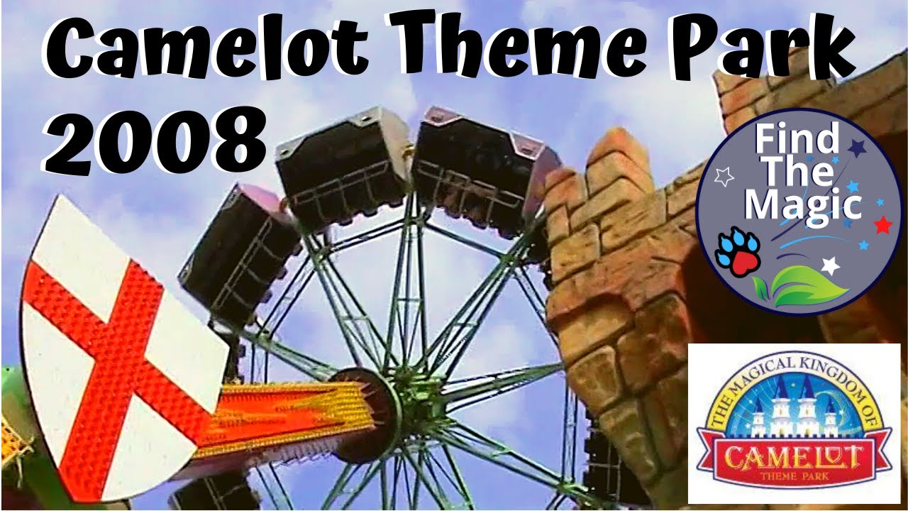 Camelot Theme Park 4th July 2008, A look back at the now closed park, Knightmare and Ecalibur  Rides