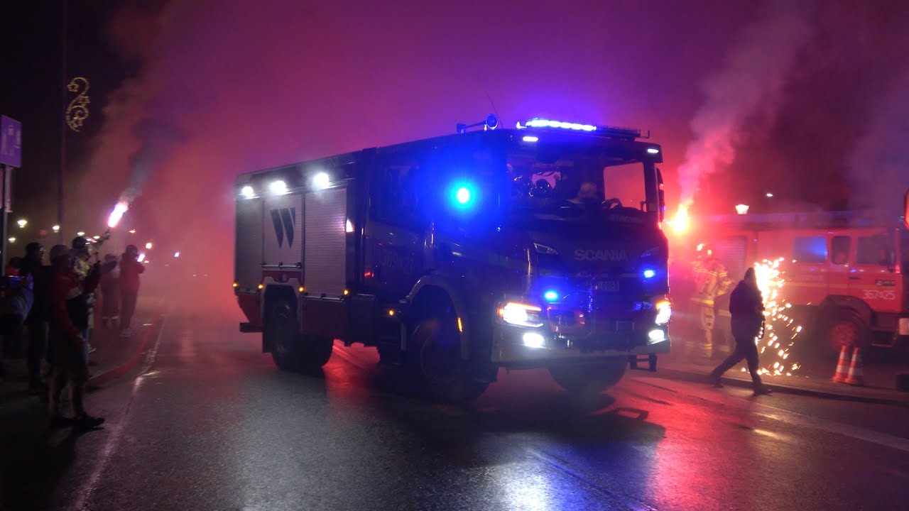 Straż Pożarna: Powitanie nowego 369[E]21 - GCBA 5/38 Scania P420 4x4/WISS w OSP Bolimów!