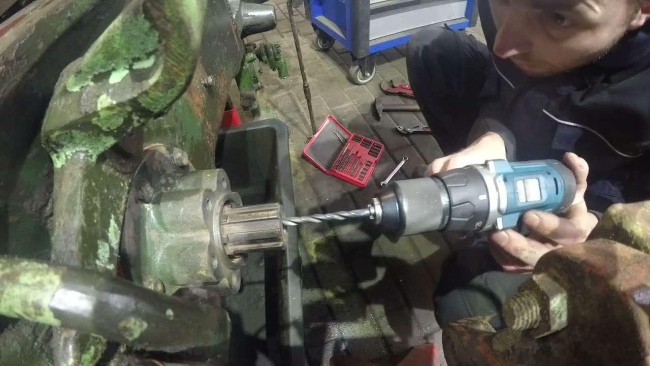 Deutz Intrac 2003    ist das Gewinde noch zu retten?     WerkstattVlog #15 mit Kara